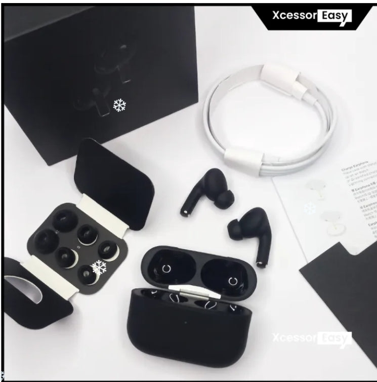 AirPods_Pro (2nd Generation) Titanium Wireless Earbuds, Bluetooth 5.0, High Quality Sound bass