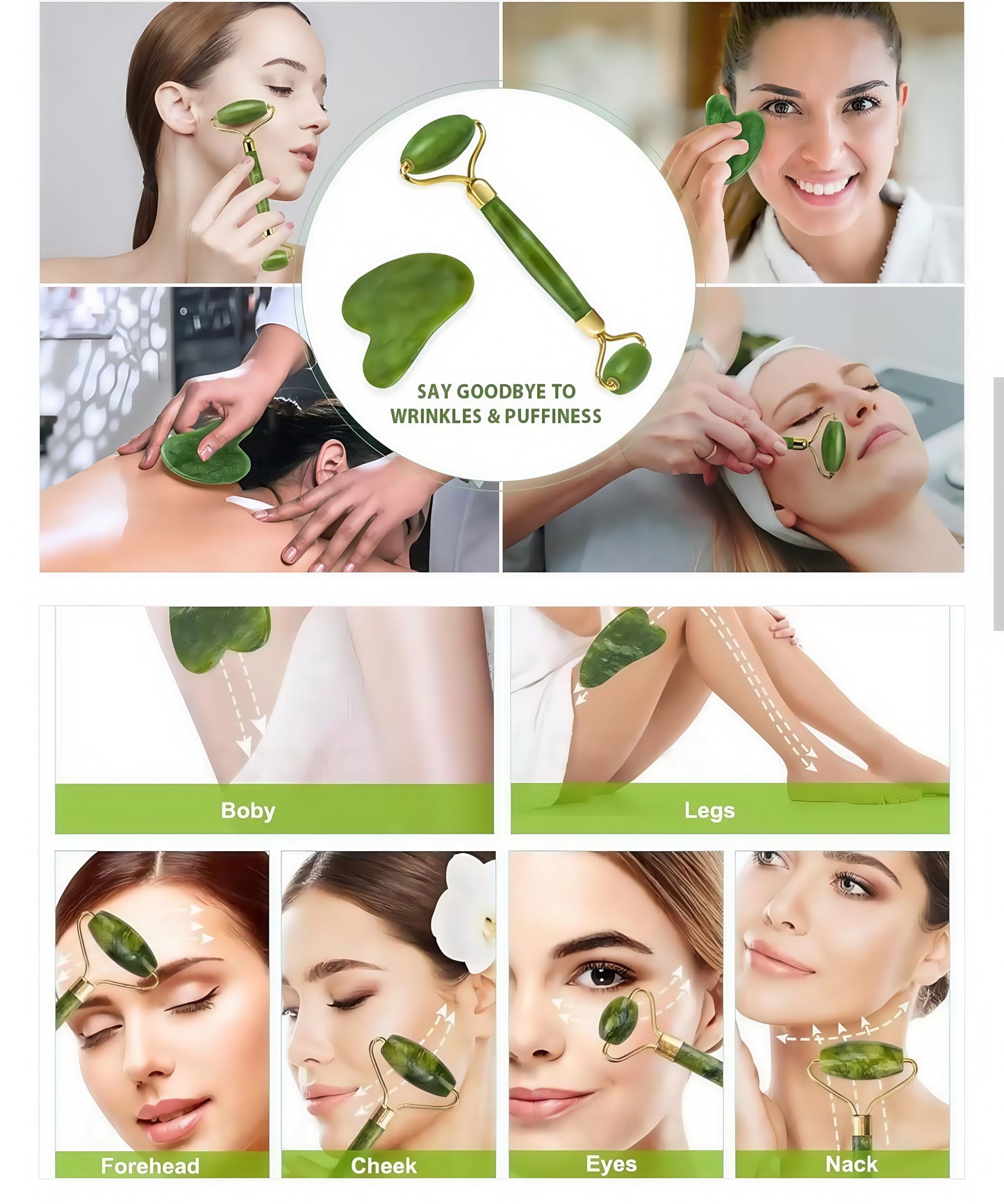 Jade Roller & Gua sha