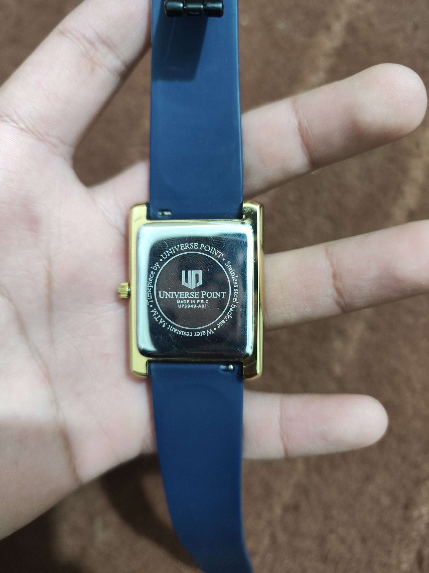 Universe point Blue Dial with Silicone Straps