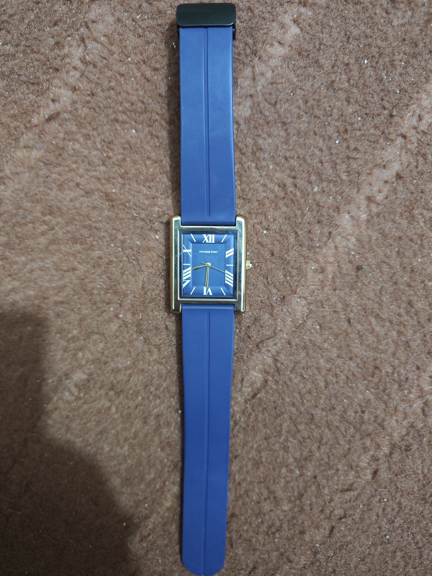 Universe point Blue Dial with Silicone Straps