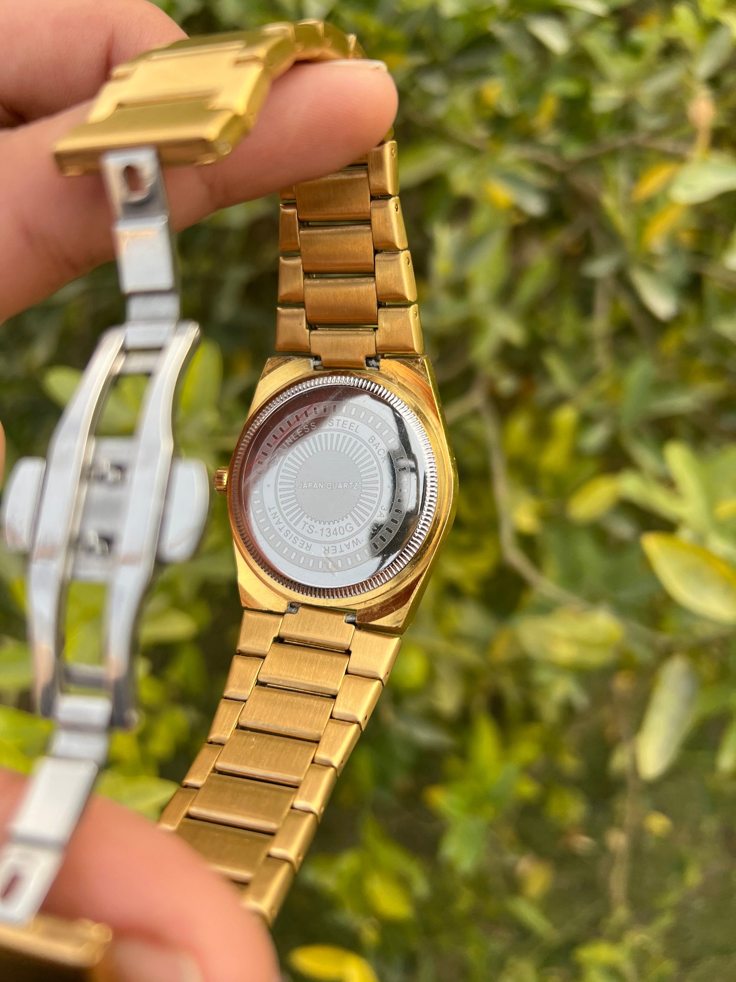 Tissot Prx Black Dial With Golden chain