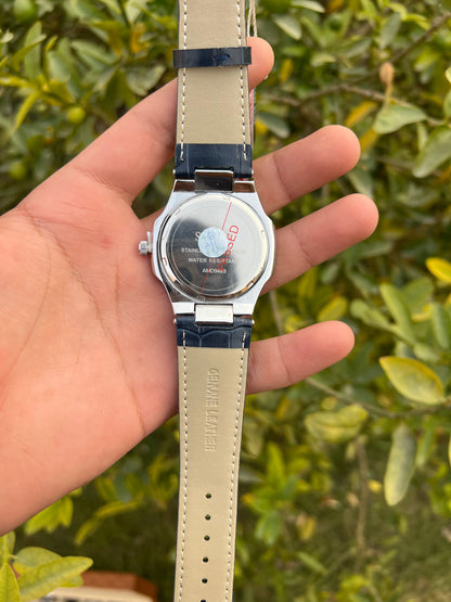 Seastar AMD Blue Dial with Leather Strap