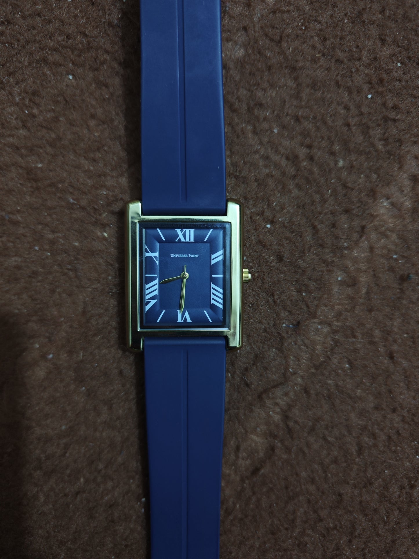 Universe point Blue Dial with Silicone Straps